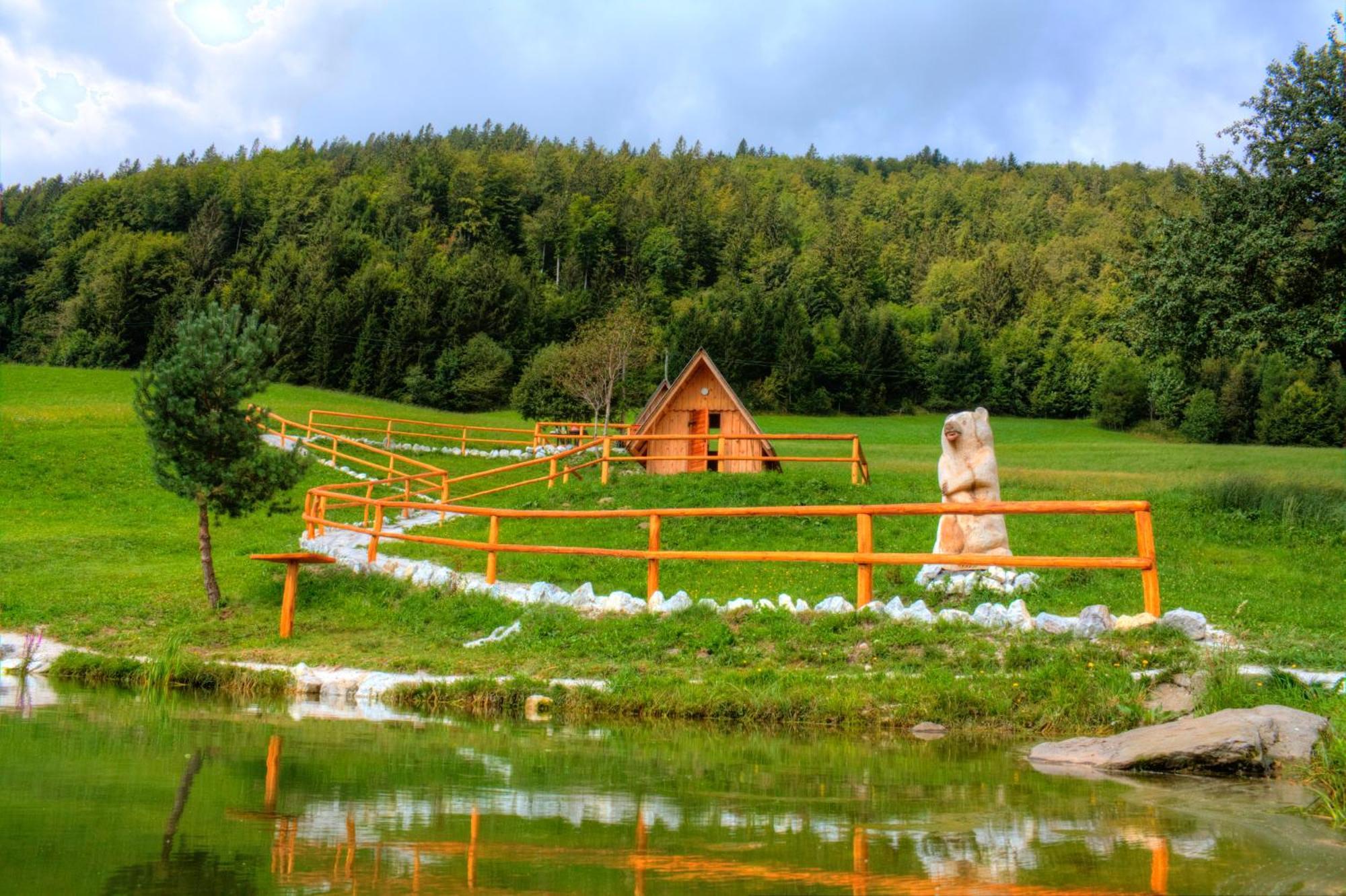 Hotel Glamping Vrhovc Zelezniki Exteriér fotografie